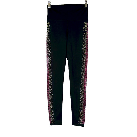 Beach Riot Sport Size M Side Studded Embellished Workout High Rise Leggings - Picture 2 of 10